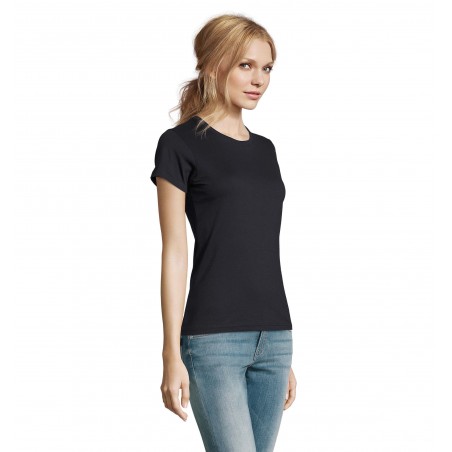 Sol's - Tee-shirt femme col rond IMPERIAL WOMEN - Marine