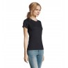 Sol's - Tee-shirt femme col rond IMPERIAL WOMEN - Marine