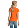 Sol's - Tee-shirt femme col rond IMPERIAL WOMEN - Orange