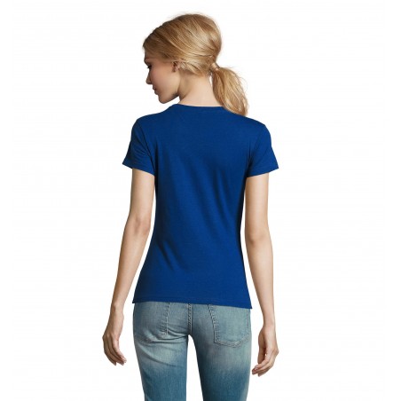 Sol's - Tee-shirt femme col rond IMPERIAL WOMEN - Outremer