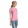Sol's - Tee-shirt femme col rond IMPERIAL WOMEN - Rose Orchidée