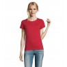 Sol's - Tee-shirt femme col rond IMPERIAL WOMEN - Rouge