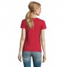 Sol's - Tee-shirt femme col rond IMPERIAL WOMEN - Rouge