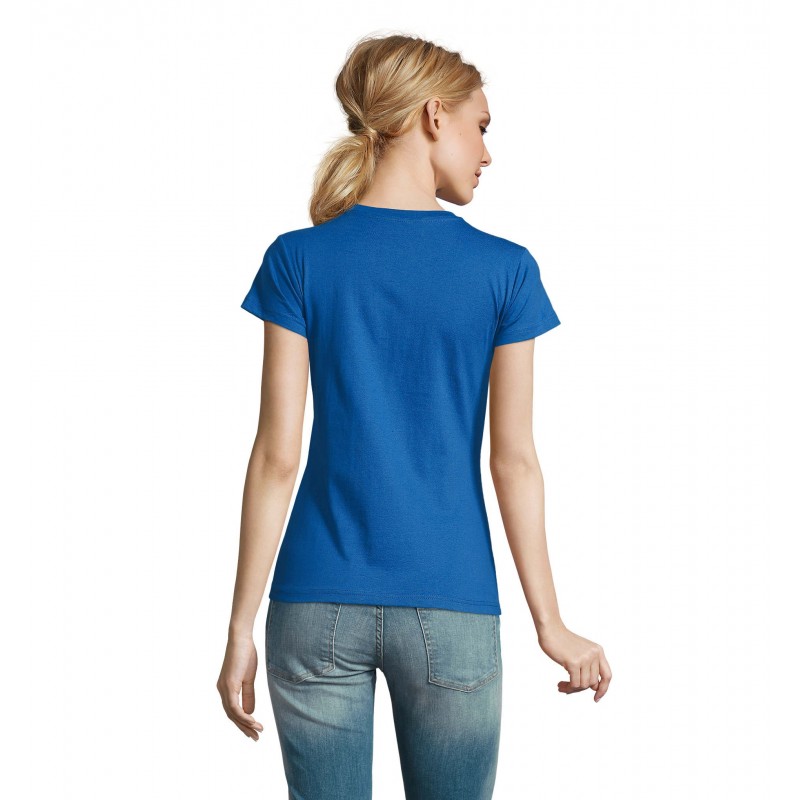 Sol's - Tee-shirt femme col rond IMPERIAL WOMEN - Royal