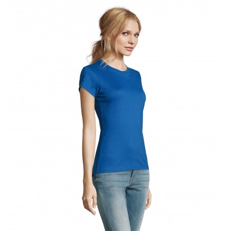 Sol's - Tee-shirt femme col rond IMPERIAL WOMEN - Royal