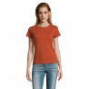 Sol's - Tee-shirt femme col rond IMPERIAL WOMEN - Terracotta