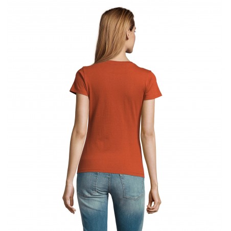 Sol's - Tee-shirt femme col rond IMPERIAL WOMEN - Terracotta