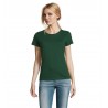 Sol's - Tee-shirt femme col rond IMPERIAL WOMEN - Vert Bouteille