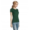Sol's - Tee-shirt femme col rond IMPERIAL WOMEN - Vert Bouteille