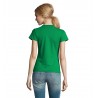 Sol's - Tee-shirt femme col rond IMPERIAL WOMEN - Vert Prairie