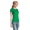 Sol's - Tee-shirt femme col rond IMPERIAL WOMEN - Vert Prairie