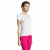 Sol's - Tee-shirt femme MISS - Blanc
