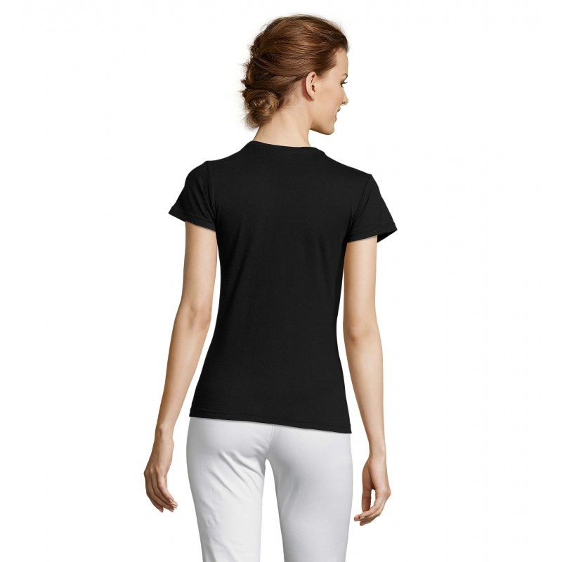 Sol's - Tee-shirt femme MISS - Noir Profond