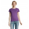 Sol's - Tee-shirt femme col rond IMPERIAL WOMEN - Violet Clair