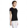 Sol's - Tee-shirt femme MISS - Noir Profond