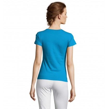 Sol's - Tee-shirt femme MISS - Aqua