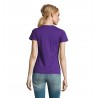 Sol's - Tee-shirt femme col rond IMPERIAL WOMEN - Violet Foncé