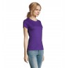 Sol's - Tee-shirt femme col rond IMPERIAL WOMEN - Violet Foncé