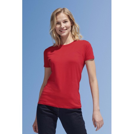 Sol's - Tee-shirt femme col rond IMPERIAL WOMEN