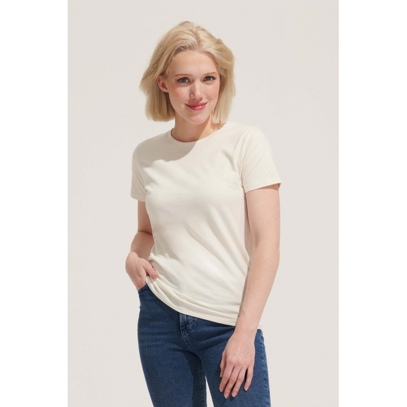 Sol's - Tee-shirt femme col rond IMPERIAL WOMEN