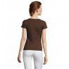 Sol's - Tee-shirt femme MISS - Chocolat