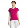 Sol's - Tee-shirt femme MISS - Fuchsia