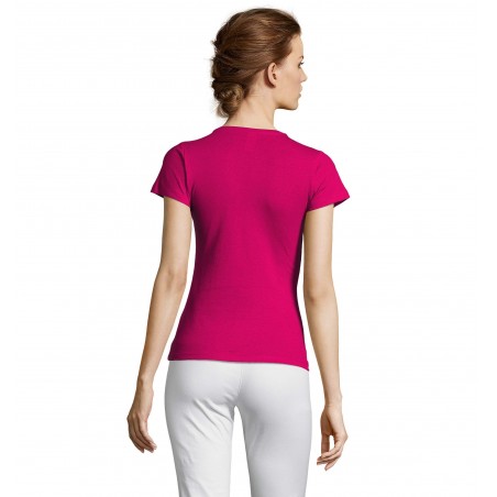 Sol's - Tee-shirt femme MISS - Fuchsia