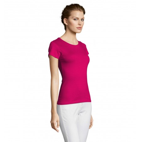 Sol's - Tee-shirt femme MISS - Fuchsia