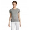 Sol's - Tee-shirt femme MISS - Gris Chiné
