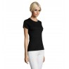 Sol's - Tee-shirt femme col rond REGENT WOMEN - Noir Profond
