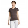 Sol's - Tee-shirt femme MISS - Gris Foncé