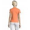 Sol's - Tee-shirt femme col rond REGENT WOMEN - Abricot
