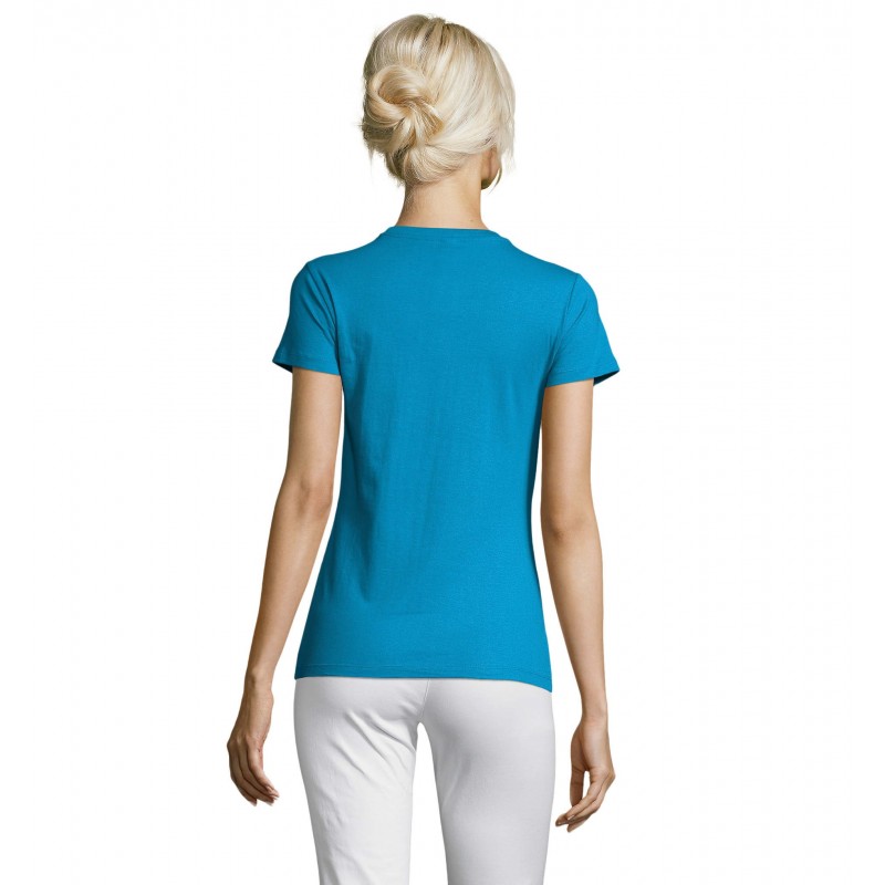 Sol's - Tee-shirt femme col rond REGENT WOMEN - Aqua