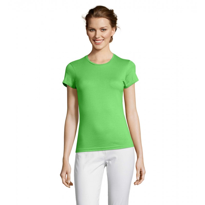 Sol's - Tee-shirt femme MISS - Lime