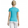 Sol's - Tee-shirt femme col rond REGENT WOMEN - Bleu Atoll