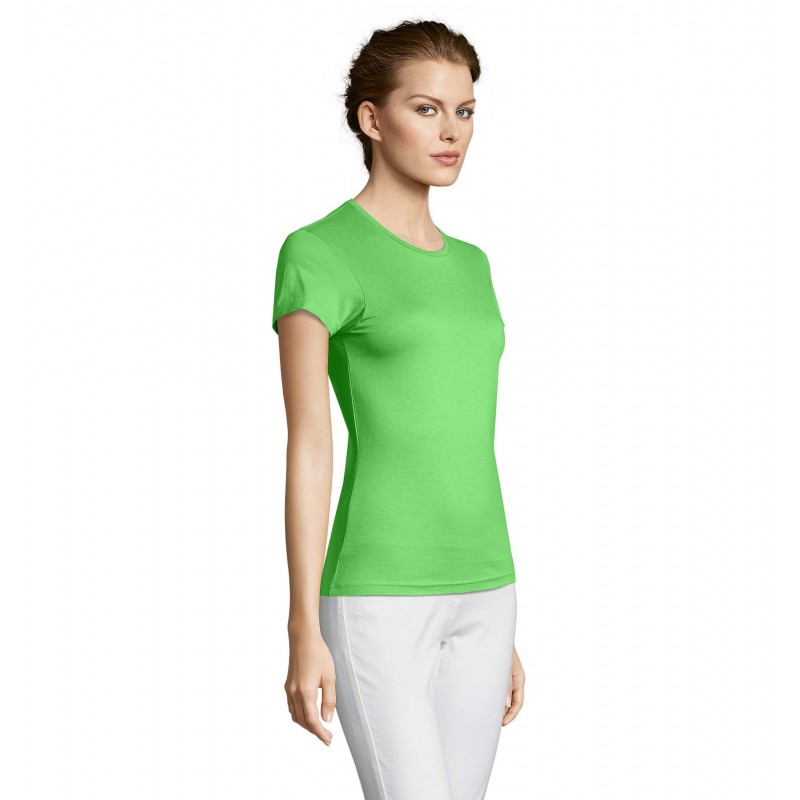 Sol's - Tee-shirt femme MISS - Lime