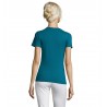 Sol's - Tee-shirt femme col rond REGENT WOMEN - Bleu Canard