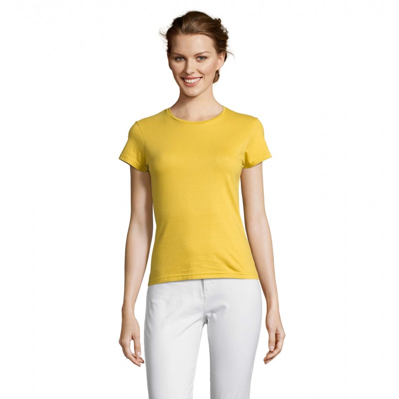 Sol's - Tee-shirt femme MISS - Miel