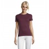 Sol's - Tee-shirt femme col rond REGENT WOMEN - Bordeaux