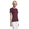 Sol's - Tee-shirt femme col rond REGENT WOMEN - Bordeaux