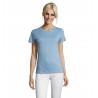 Sol's - Tee-shirt femme col rond REGENT WOMEN - Ciel