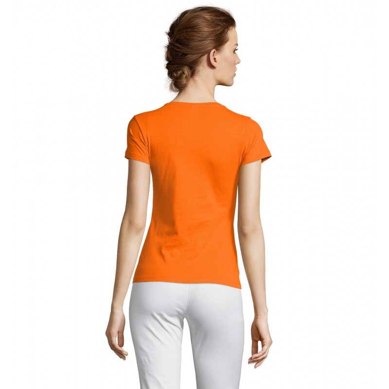 Sol's - Tee-shirt femme MISS - Orange