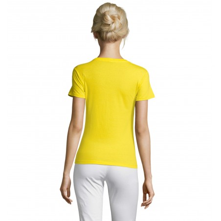 Sol's - Tee-shirt femme col rond REGENT WOMEN - Citron