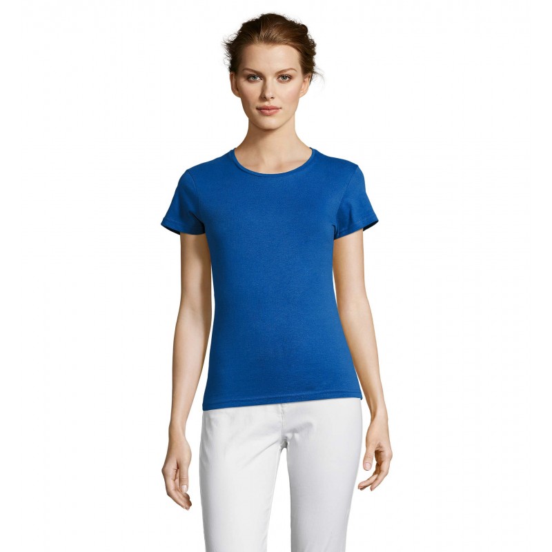 Sol's - Tee-shirt femme MISS - Royal