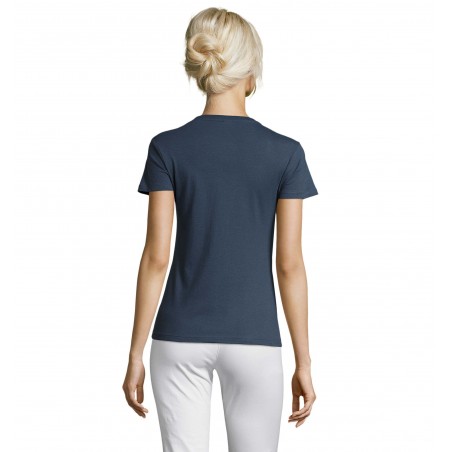 Sol's - Tee-shirt femme col rond REGENT WOMEN - Denim