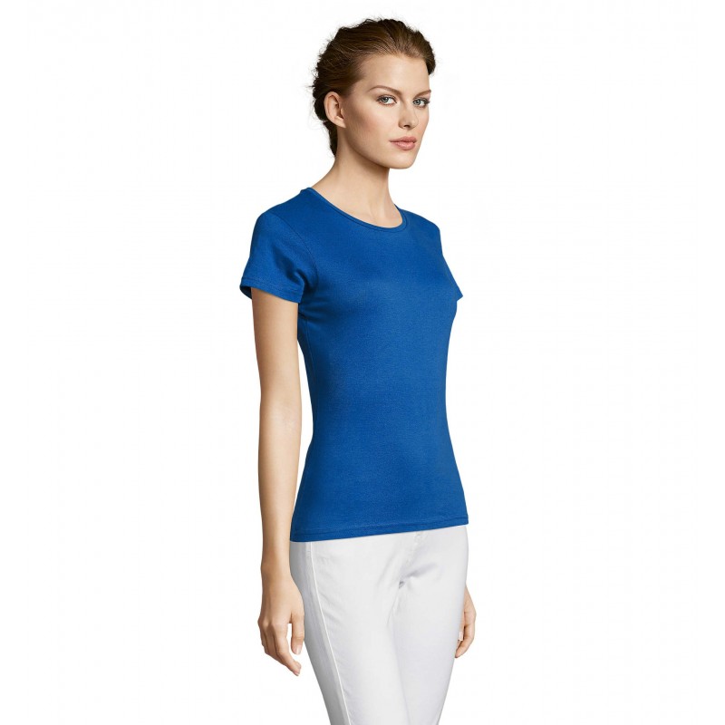 Sol's - Tee-shirt femme MISS - Royal