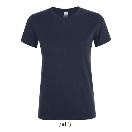 Sol's - Tee-shirt femme col rond REGENT WOMEN - French Marine