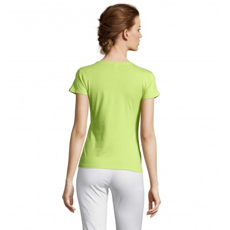 Sol's - Tee-shirt femme MISS - Vert Pomme