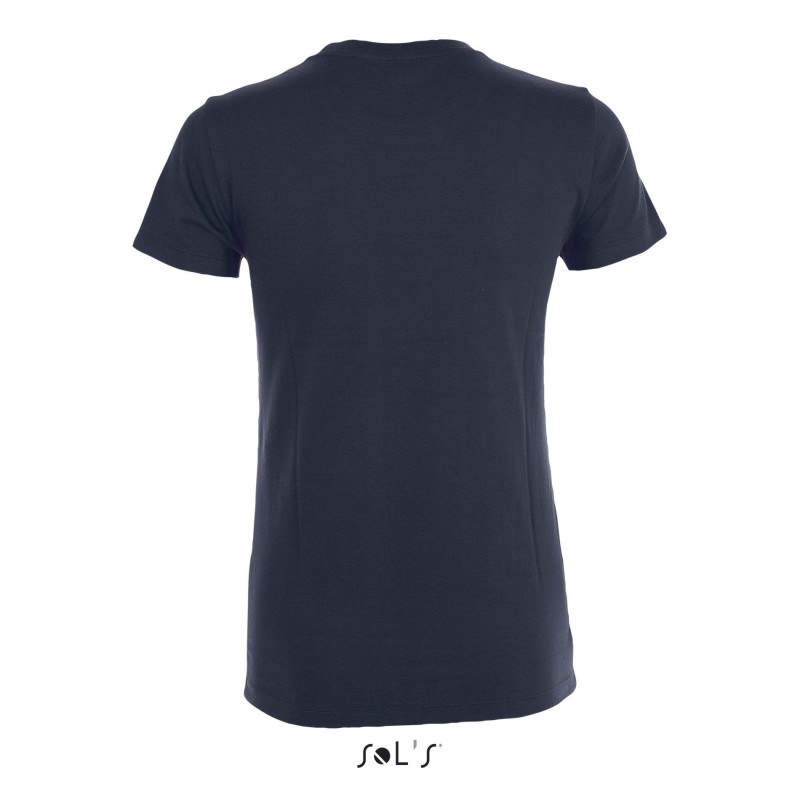 Sol's - Tee-shirt femme col rond REGENT WOMEN - French Marine