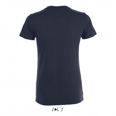 Sol's - Tee-shirt femme col rond REGENT WOMEN - French Marine